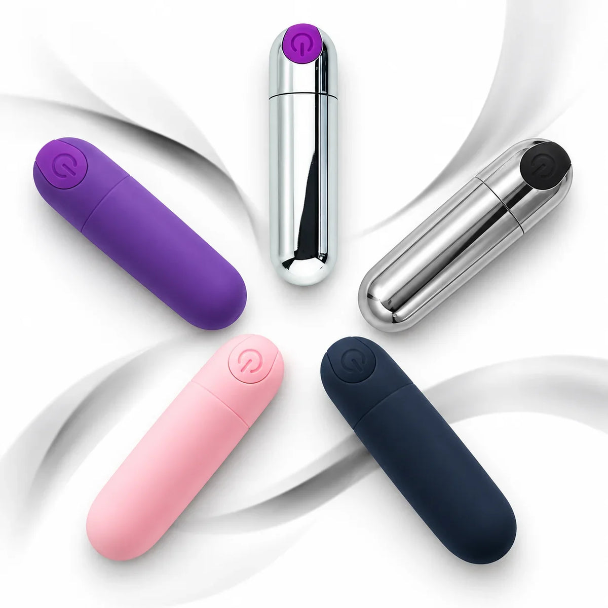 Mini Metal Bullet Vibrator Powerful Stimulate G Spot Vaginal of Female Masturbator Portable Massage Clitoral Adult Toys for 18+