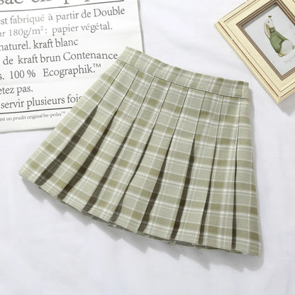 Baby Toddler Children Clothing School Plaid Girls Skirt Bottoming Princess Pleated Skirts Kids Short SKirt Summer Child Clothes