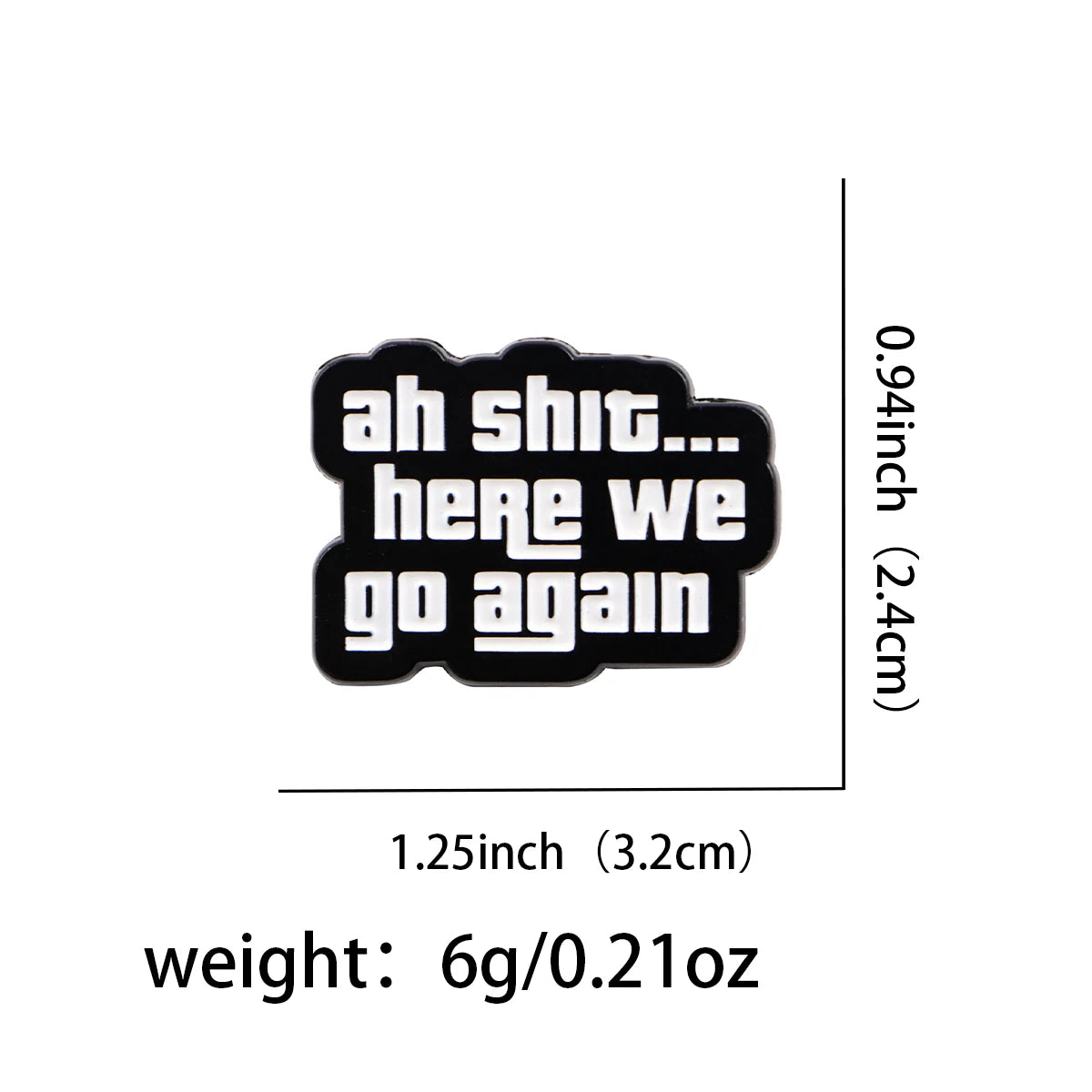 Funny Quotations plz use it Enamel Pin Flower Badges Lapel Pins for Clothes Backpacks Raccon Brooch Jewelry Gifts for Friends