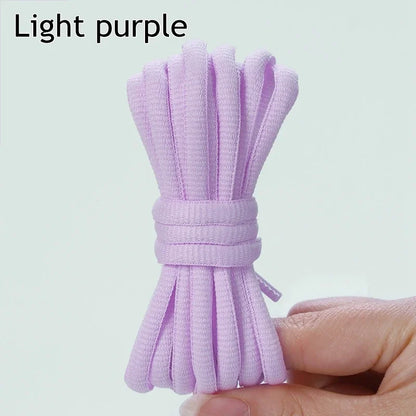 Oval Shoe laces Half Round Athletic ShoeLaces for Running Sneakers Laces Shoes Strings 33 Color Durable without fading Shoelace