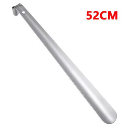Calzador Profesional De 42/52 cm, Cuernos De Zapatos De Acero Inoxidable, Extractor De Zapatos De Metal Con Fácil Mango, Accesor