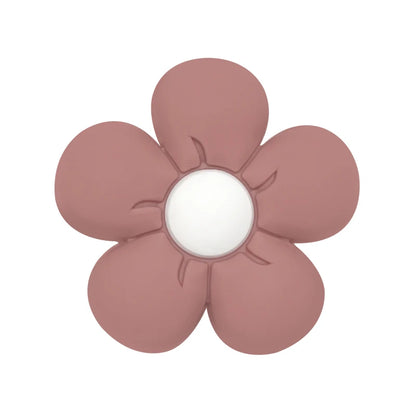 10pcs Silicone Flower Bead BPA Free Teething Infant Chewable Dummy Necklace Pacifier Toy Accessories