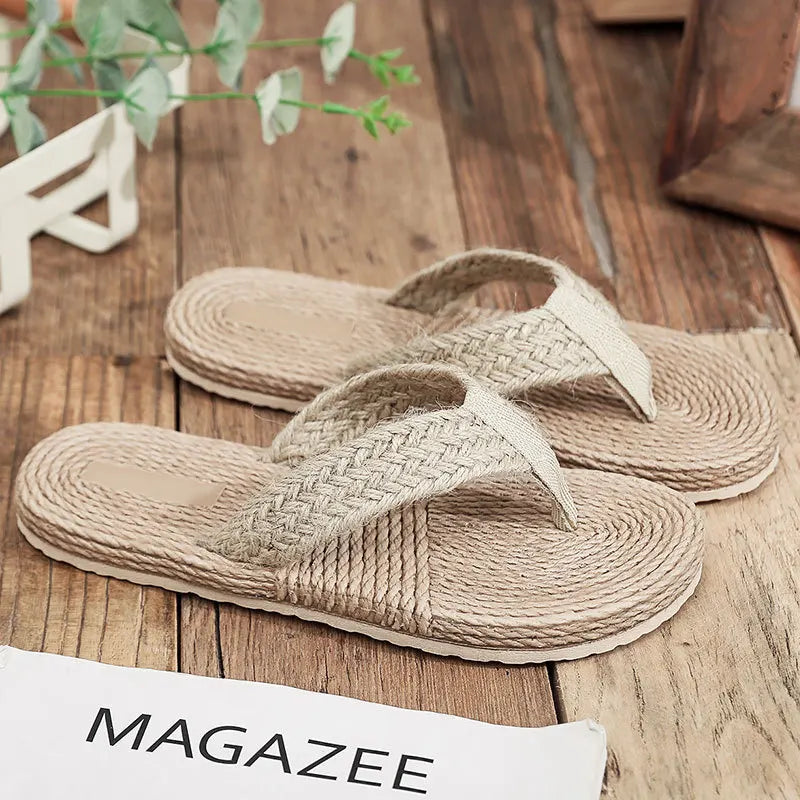 Ladies Shoes Flip Flops Fashion Flip Flops Beach Slippers Bohemian Sandals Womens Indoor Bedroom Flat Slippers Footwear Slides