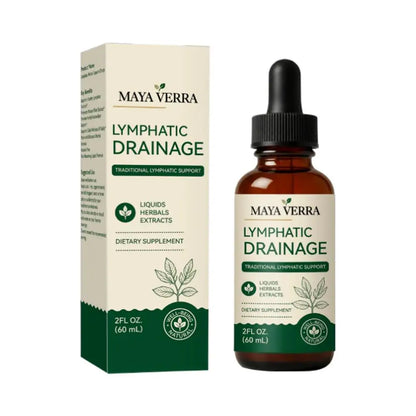 Maya Verra Plant-Based  Lymphatic Drainage Liquid Drops 59ml - Traditional Herbal Supplement for Fluid Balance & Natural Detox