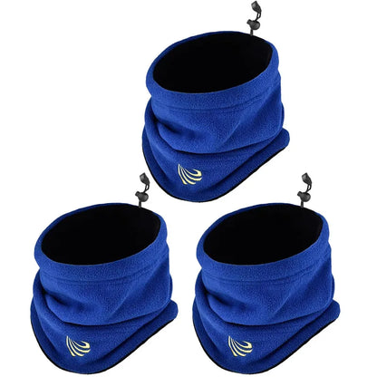 1/3Pcs Fashionable Winter Warm Wool Collar, Leather Ski Tube Scarf, Ski Board Face, Outdoor Bicycle, Cold Resistant Collar