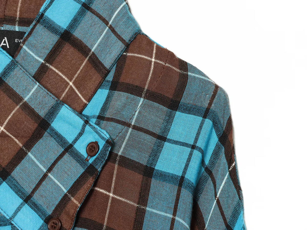 KONDALA Women Elegant Chic Plaid Skirt Set Vintage Casual Button Shirt,Belt Irregular Hem Skirt 2026 Fall Trendy High Street Set