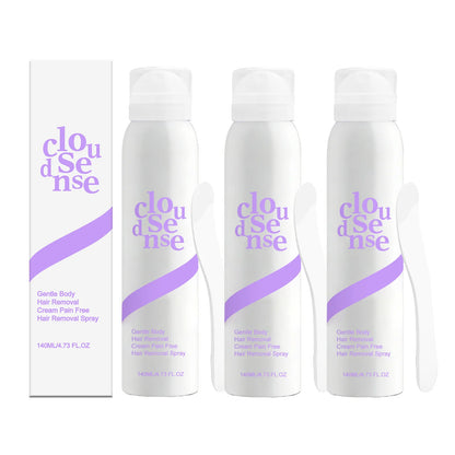 Body Hair Removal Mousse Spray Gentle Painless For Armpit Legs Arms Smooth No Black Spots Refreshing Hair Remover
