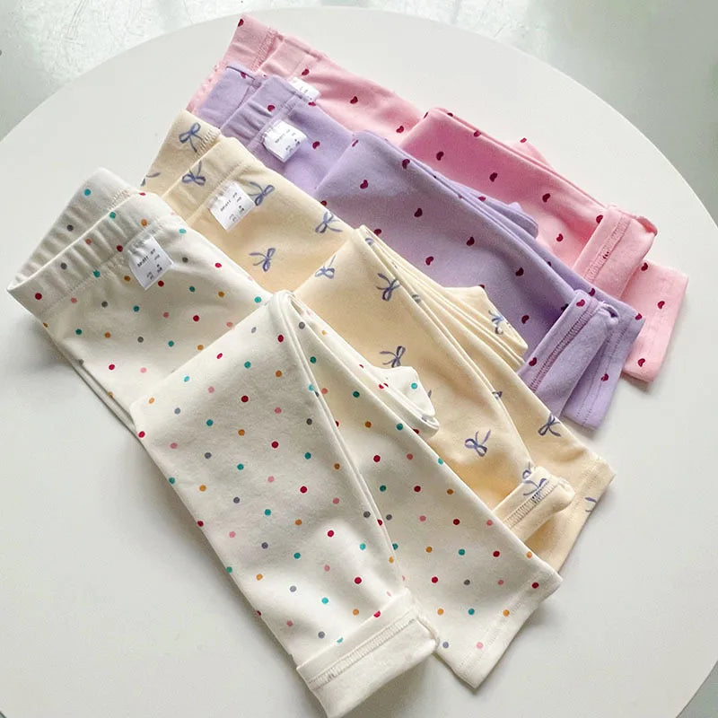 Girls Legging Autumn Winter Pants For Kids Thick Cotton Elastic Children Pants Versatile Slim Toddler Tights Baby Teen Clothing