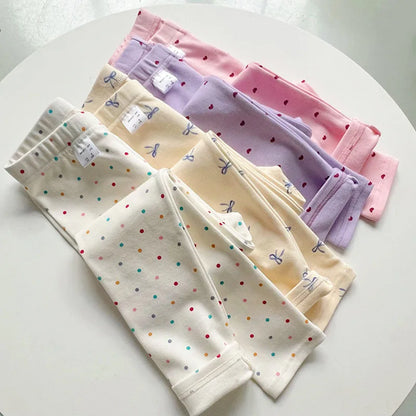 Girls Legging Autumn Winter Pants For Kids Thick Cotton Elastic Children Pants Versatile Slim Toddler Tights Baby Teen Clothing