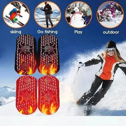 1/3/5/10pairs Warming Self-Heating Magnetic Massage Socks for Women - Comfortable and Relaxing Winter Wear