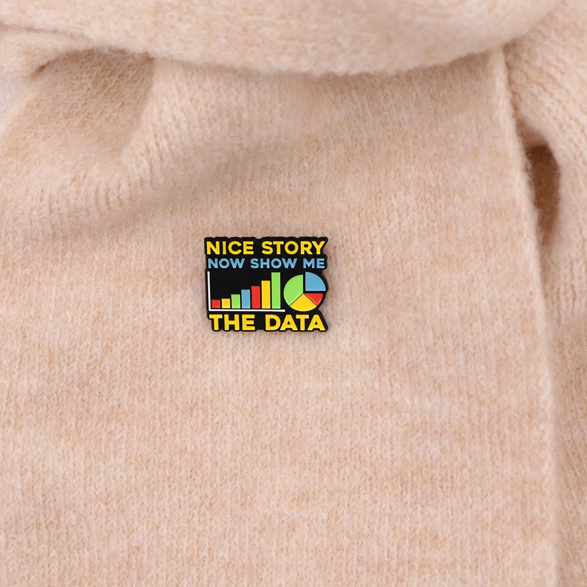 Data Scientist Enamel Pins Cartoon Women's Brooches Men Lapel Pins Badge on Backpack Costume Accessories Funny Jewelry Gifts