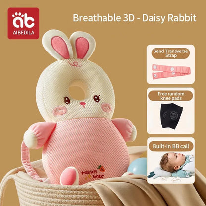 Baby Head Back Protector Safety Pad Newborn Walk Learning Headgear Anti-Fall Pillow Toddler Fall Prevention Cushion for Infants