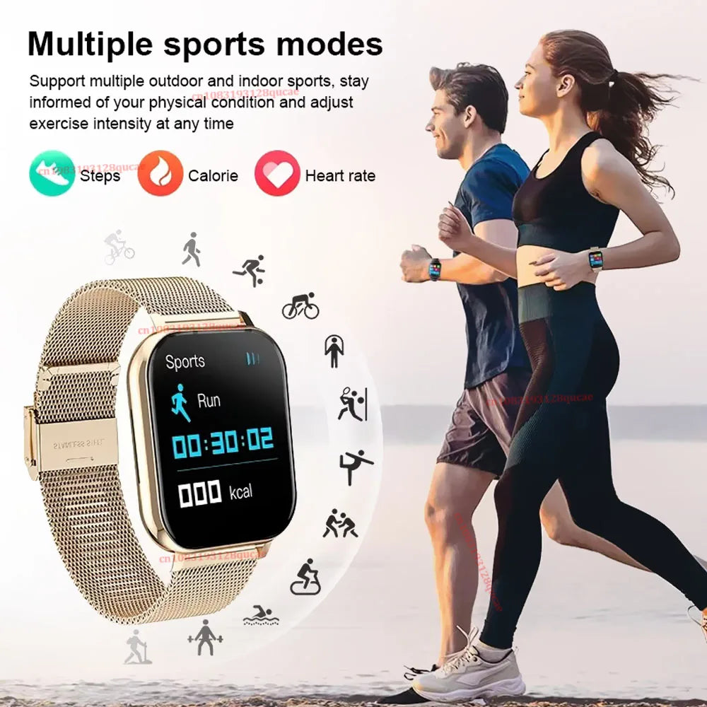 Latest Upgraded Fashion Design Smart Watch 1.83-inch Full-Screen Sports Smartwatch for Men and Women, Wireless Calling New Ht30
