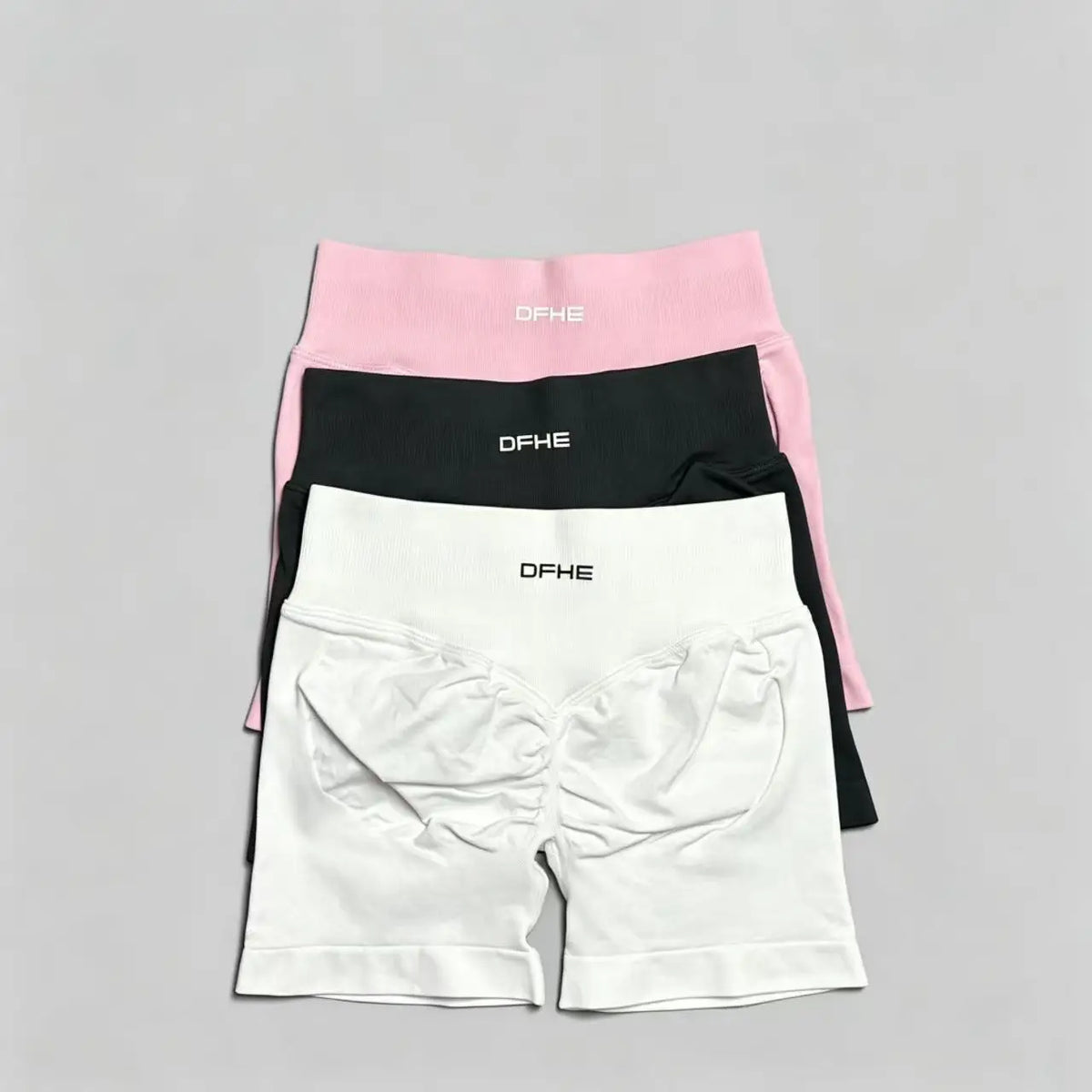 DFHE Camisole Fitness Shorts, High Waisted and Hip Lifting Yoga Shaping Shorts, Breathable Sports Running Fitness Shorts