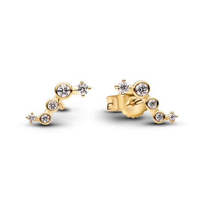 925 Sterling Silver Floral Necklaces Stud Earrings Charms Four‑Leaf Clover Sugar Skull Tiger Ghost Beads Fit Bracelet Jewelry