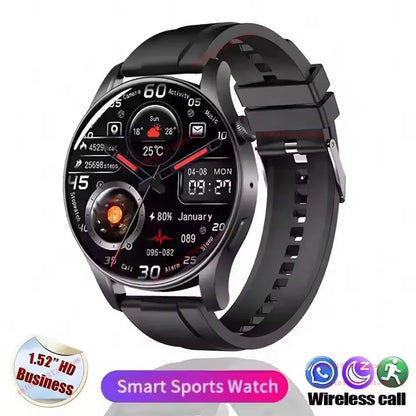 2026 New Smart Watch Men Women AMOLED HD Screen GPS Motion Trajectory Heart Rate Bluetooth Calls SmartWatch Waterproof Pk HT30