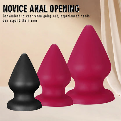 Soft Silicone Dilatador Anal Plug In Toys Adault 18 Buttplug 6 Size Choose Big Anal Toys Butt Plug Sexy Adult Man Female Sextoy
