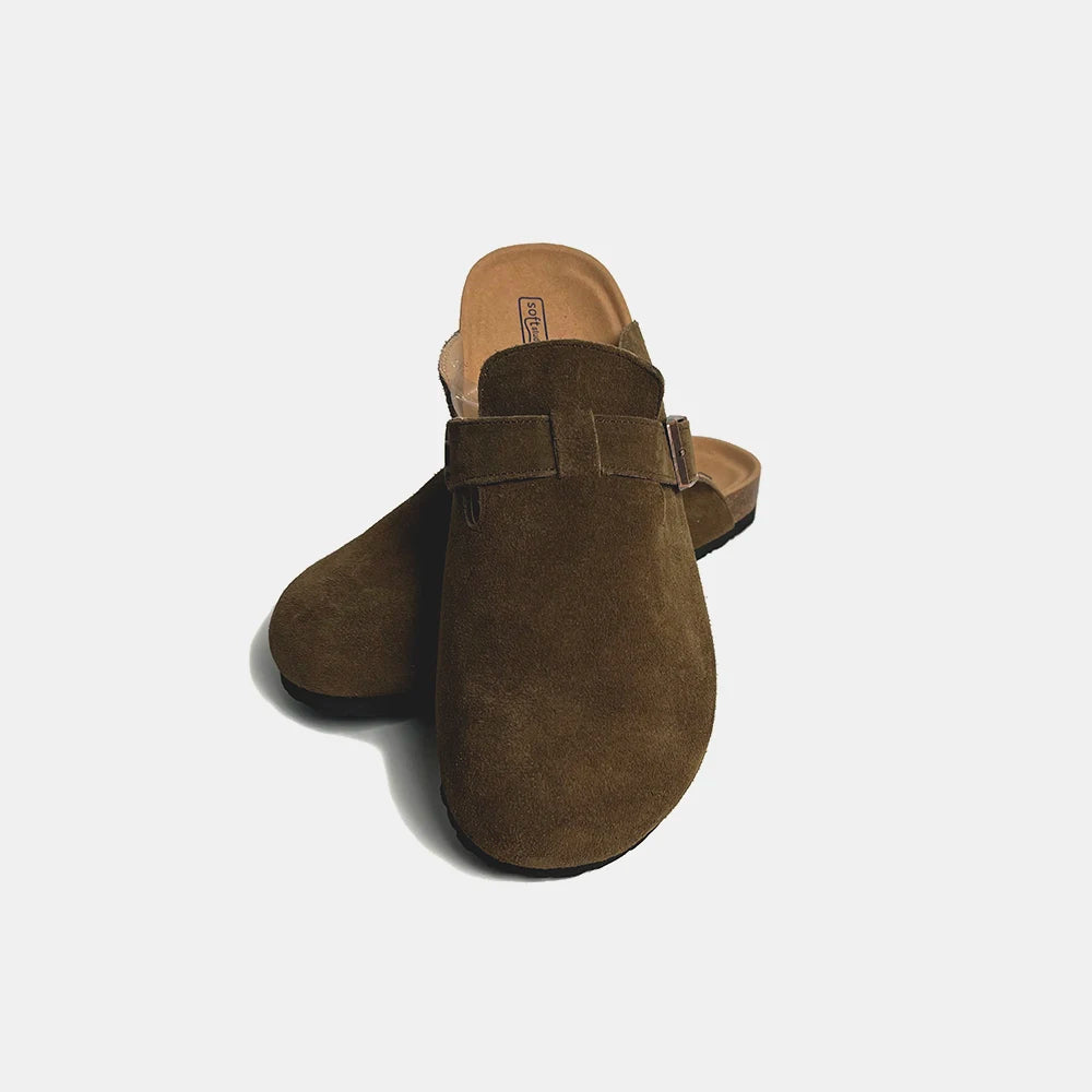 Women's Buckle-Detail Clogs