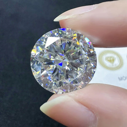 [ Free Sample ] Lab-grown Diamond Moissanite Diamond Stone 0.7mm-30ct Premium Loose Moissanite Stone Factory Quality D Color