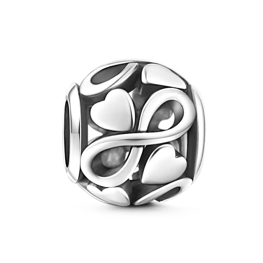 2025 New Hot Selling Colorful Love Puzzle Charm Bead Jewelry 925 Silver Original Women's Bracelet DIY Jewelry Gift