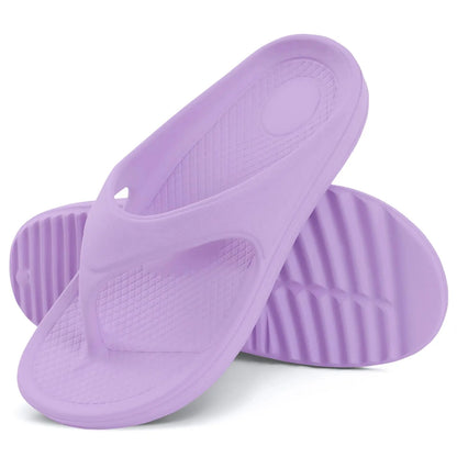 Evshine Women Orthopedic Sandals Flip Flops With Arch Support Men Non-slip Bath Shower Slippers Unisex Fashion House Slippers