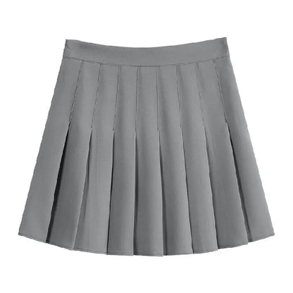 1pcs Spring Summer Womens Mini Skirts Girls Pleated Skirts Lady High Waist Cute Pink Skirt Student Short Skirt JK Uniform Skirts