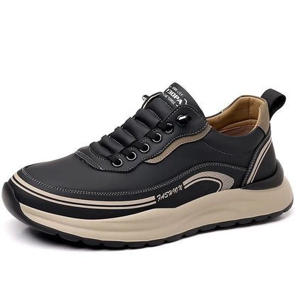 Mens Artificial Leather Casual Shoes Slip On Comfortable Breathable Lightweight Non Slip Waterproof Loafers for Wholesale