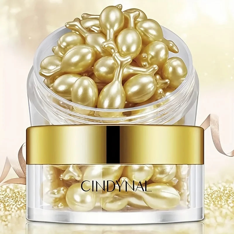 Placenta and Hyaluronic Acid Essence Capsules - Deeply Nourishes and Moisturizes the Skin, Revealing Youthful Skin, Suitable for Locking in Moisture on the Face and Neck - Easy to Carry, Use Anytime, Anywhere, Perfect for Tra