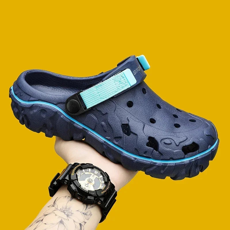 2025 Factory Cheap EVA Men's Clogs Shoes Lightweight Wholesale Plastic Clog Men Beach Working Sandals With Men Clogs&Mules