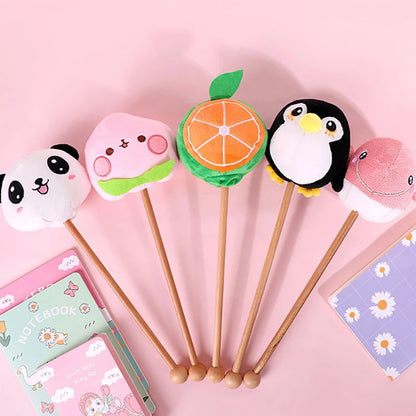 Massage Hammer Hitting Hammer Stick Handheld Plush Small Hammer For Neck Shoulder Meridians Legs Back Massage