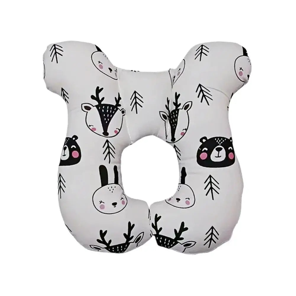 Protective Travel Car Seat Head And Neck Pillow Soft Neck Support Pillow Children U Shape Headrest Head Protection Cushion
