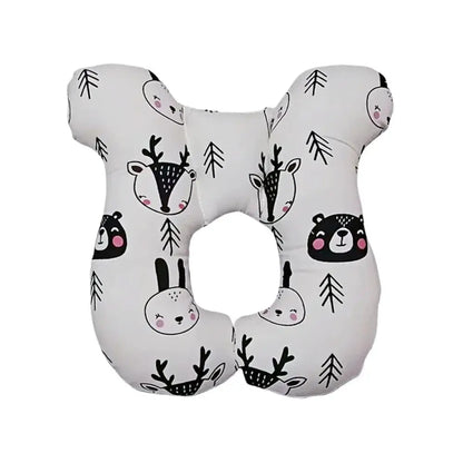 Protective Travel Car Seat Head And Neck Pillow Soft Neck Support Pillow Children U Shape Headrest Head Protection Cushion