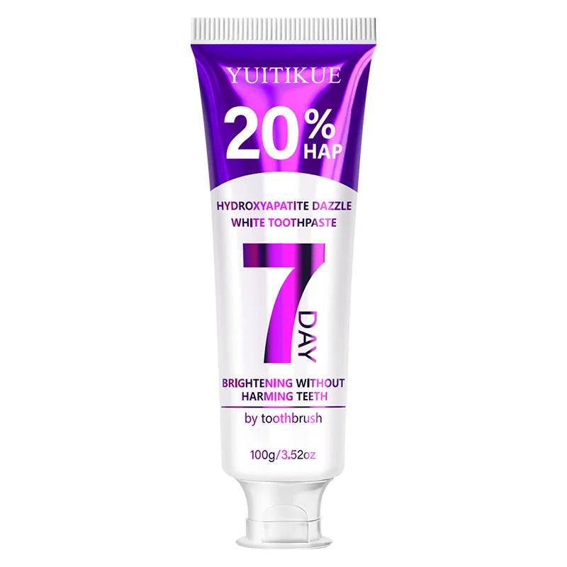 YUITIKUE 20% HAP Hydroxyapatite Toothpaste | 7-Day Teeth Brightening | Gentle Teeth Care 100g