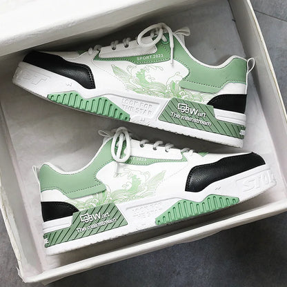 Skateboarding Shoes for Men Male Running Breathable Sports Board White Shoes Sneakers Men Shoes Brand Casual Shoes for Men