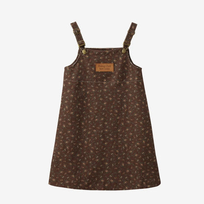 (Ship out in 1 day)AS AW26 Saddle collection Brown Corduroy + Rugby sweatshirt Print corduroy family matching girls boys clothes