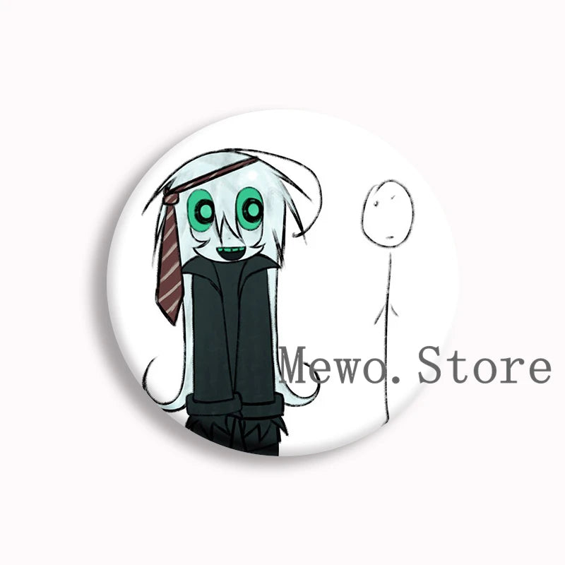 Dod Pursuer Anime Soft Button Pin Forsaken Dead Of Death Brooches Badge Bag Decor Jewelry Gamer Collect