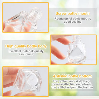 20pcs Car Diffuser Bottle Hanging Car Air Freshener Empty Air Freshener Car Perfume Diffuser Refillable Perfume Bottle（8ml)
