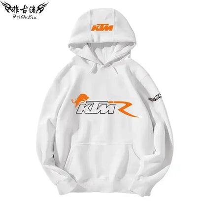 KTM Tout-terrain Pour Motos Lourdes Veste Pour Passionnés De Moto Sweat À Capuche Pour Hommes