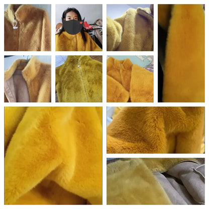 Women's Plush Zip-Front Jacket