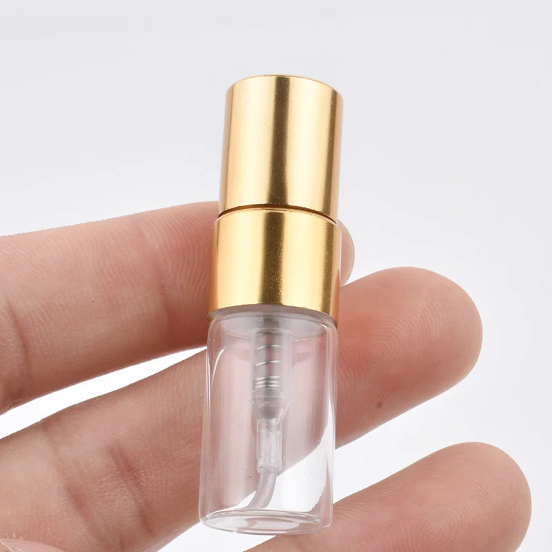 100pcs/lot 2ml Refillable Perfume Bottle Empty Spray Bottle Atomizer Perfume Bottles