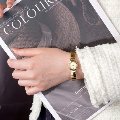 UTHAI L005 Fashionable Women Watch, Light Luxury Exquisite Waterproof Quartz Watch, Light Luxury Clock Gift, Watches for Woman