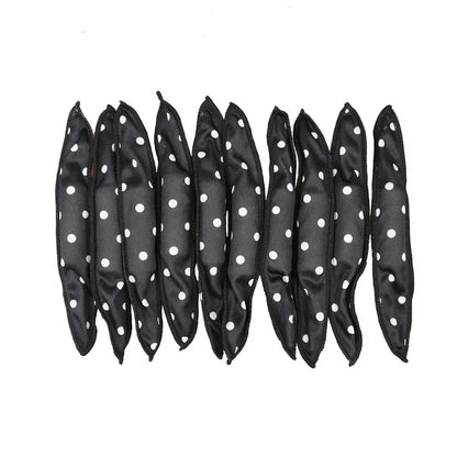 10Pcs/Lot Hair Curlers Soft Sleep Pillow Hair Rollers Set Best Flexible Foam and Sponge Magic Hair Care DIY  Styling Tools  curl