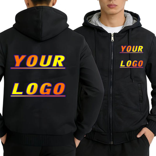 Custom Design Text Sweatshirt Herren Jacke Hoody Diy  Logo Design Hoodies