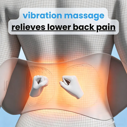 Multi-functional 3-in-1 Back Massager with Relief Bed Sleeping Shiatsu Deep Tissue Portable Shoulder Lower Back Pain Relief