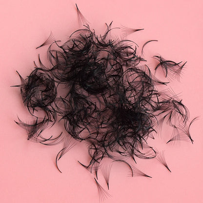 Song Lashes Promade Fans 3D-10D07 Pointy Base Loose Fans Sharp Thin Root Korea PBT Material 500 Fans Eyelash Extensions Choice