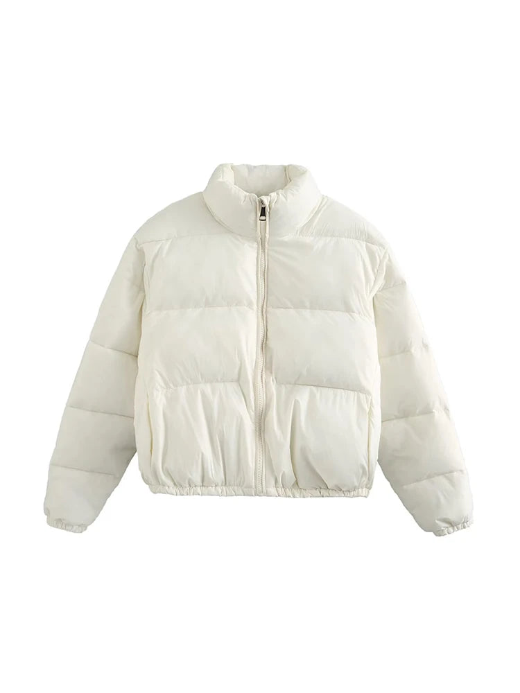 Women's Cropped Puffer Jacket