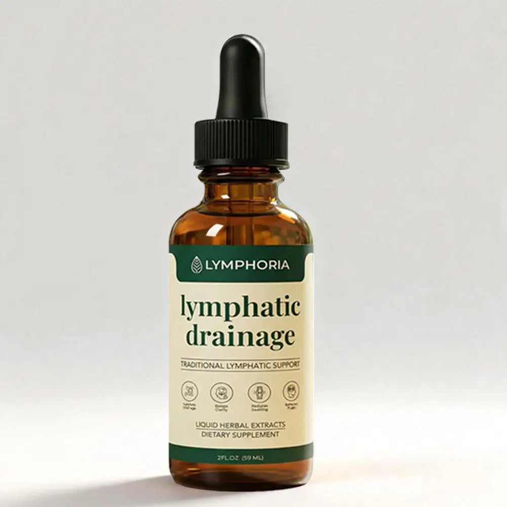 59ml Natural Herbal Body Care Premium Ampoule Drops Serum For Lymphatic Drainage,Improve Swelling Care,Toxin Reduce,Skin Care