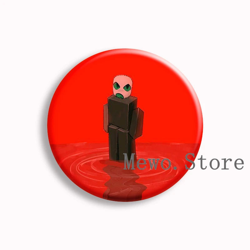 Dod Pursuer Anime Soft Button Pin Forsaken Dead Of Death Brooches Badge Bag Decor Jewelry Gamer Collect