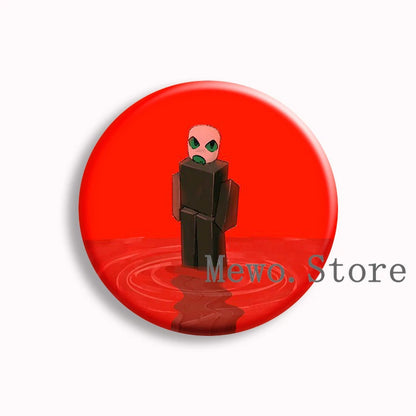 Dod Pursuer Anime Soft Button Pin Forsaken Dead Of Death Brooches Badge Bag Decor Jewelry Gamer Collect