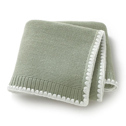 Baby Blankets Knitted Newborn Boy Girl Bedding Quilt 90*70CM Plaid Infant Stroller Swaddle Envelop Wrap Fashion Solid Super Soft